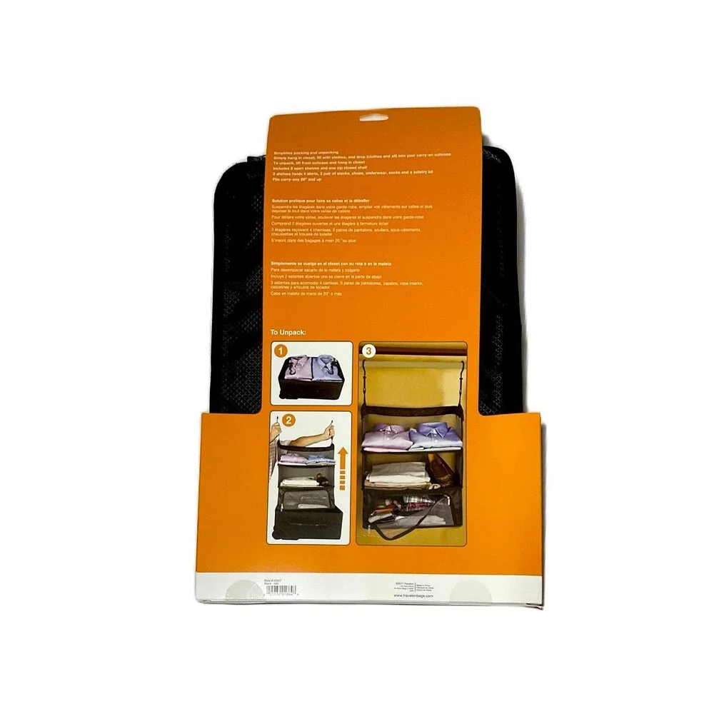 Travel on-Deluxe Packable Shelves